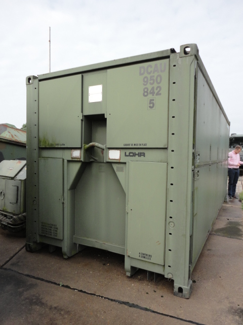 SERT ELC 500 Containerised Kitchen (2 units) - Govsales of mod surplus ex army trucks, ex army land rovers and other military vehicles for sale