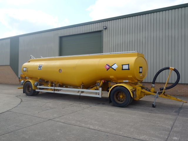 24,000 Litre drawbar tanker trailer - Govsales of mod surplus ex army trucks, ex army land rovers and other military vehicles for sale