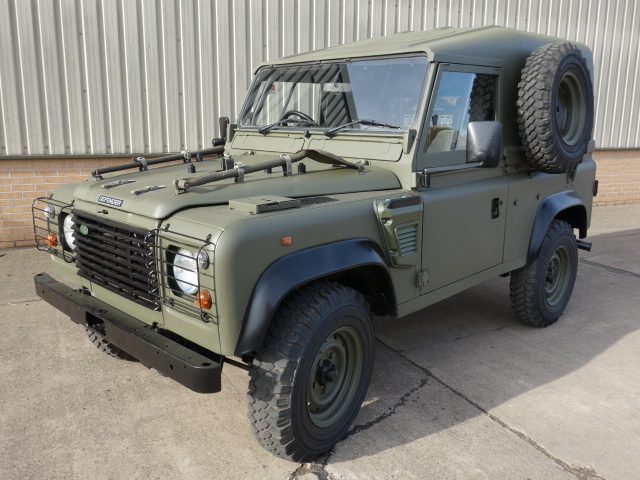 Land Rover Defender 90 Wolf Hard Top (REMUS) - Govsales of mod surplus ex army trucks, ex army land rovers and other military vehicles for sale