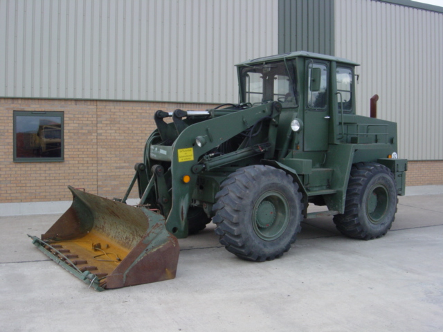 Ahlmann AS12B front end loader - Govsales of mod surplus ex army trucks, ex army land rovers and other military vehicles for sale