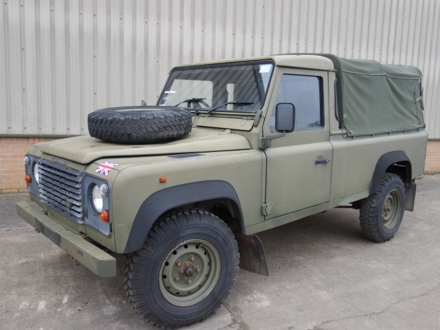 Land Rover Defender 110 300TDi Pickup - Govsales of mod surplus ex army trucks, ex army land rovers and other military vehicles for sale