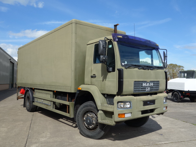 MAN 18.225 4X4 box truck  - Govsales of mod surplus ex army trucks, ex army land rovers and other military vehicles for sale