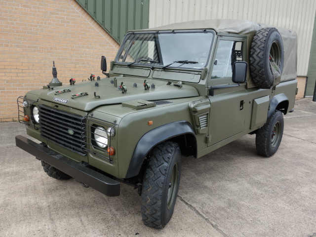 Land Rover 110 Defender Wolf Soft Top (Remus) - Govsales of mod surplus ex army trucks, ex army land rovers and other military vehicles for sale