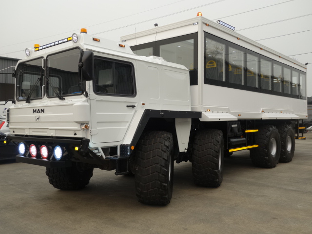 MAN 8x8 Personnel Carrier / Tour or Safari Vehicle - Govsales of mod surplus ex army trucks, ex army land rovers and other military vehicles for sale