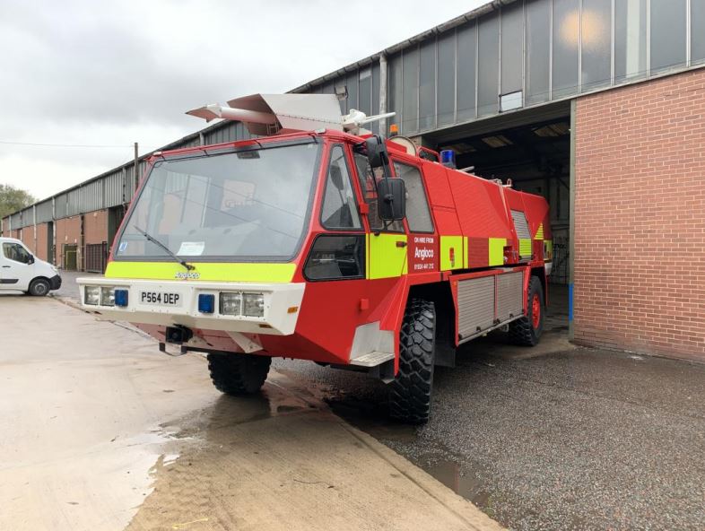 Simon Gloster Protector 4x4 Airport Fire Appliance - Govsales of mod surplus ex army trucks, ex army land rovers and other military vehicles for sale
