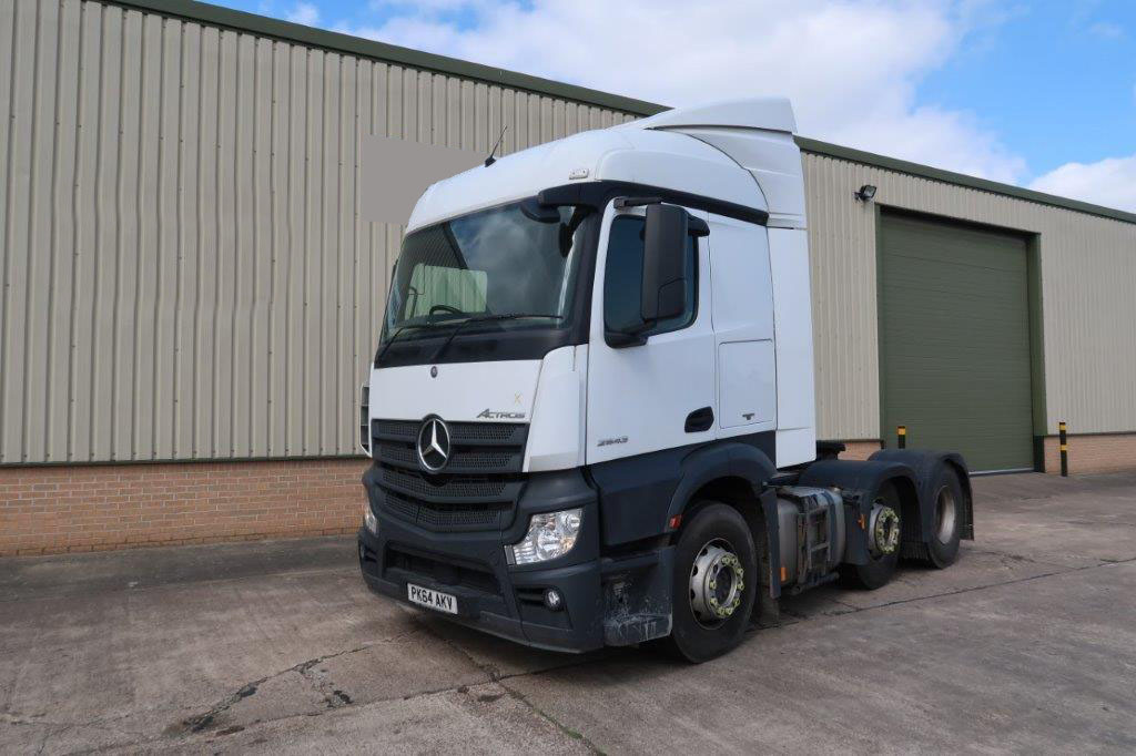 Mercedes Actros 2543 6x2 Tractor Units  - Govsales of mod surplus ex army trucks, ex army land rovers and other military vehicles for sale