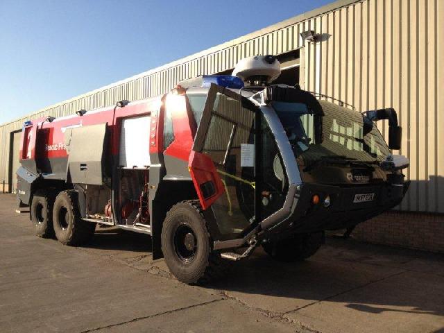 Rosenbauer Panther ARFF 6x6 Fire Appliance - Govsales of mod surplus ex army trucks, ex army land rovers and other military vehicles for sale