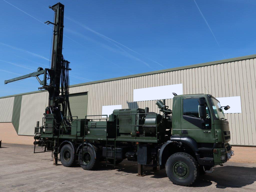 Iveco Trakker 6x6 Dando 12.8 Drilling Rig - Govsales of mod surplus ex army trucks, ex army land rovers and other military vehicles for sale