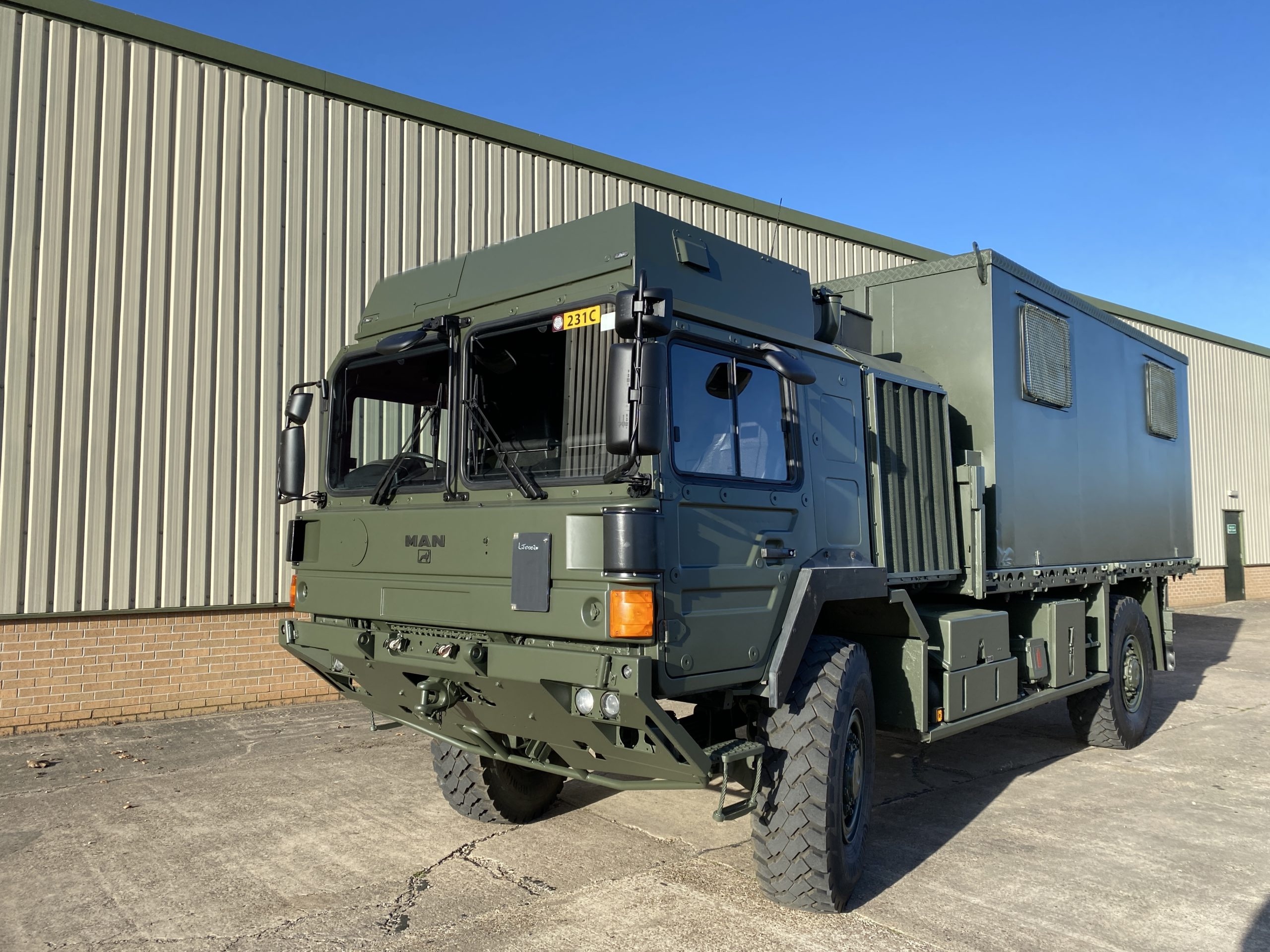 MAN HX60 18.330 Box Truck - Govsales of mod surplus ex army trucks, ex army land rovers and other military vehicles for sale