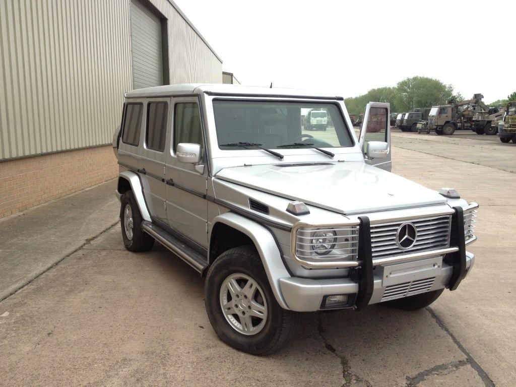 Armoured (BULLET PROOF - B6) Mercedes G Wagon - Govsales of mod surplus ex army trucks, ex army land rovers and other military vehicles for sale