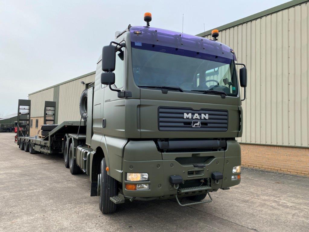 MAN TGA 33.480 6x4 Tractor Unit with Winches - Govsales of mod surplus ex army trucks, ex army land rovers and other military vehicles for sale