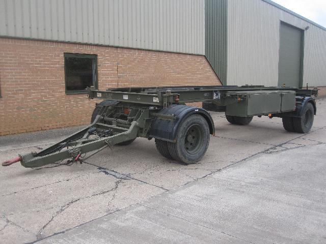 King 20ft container drawbar trailer - Govsales of mod surplus ex army trucks, ex army land rovers and other military vehicles for sale