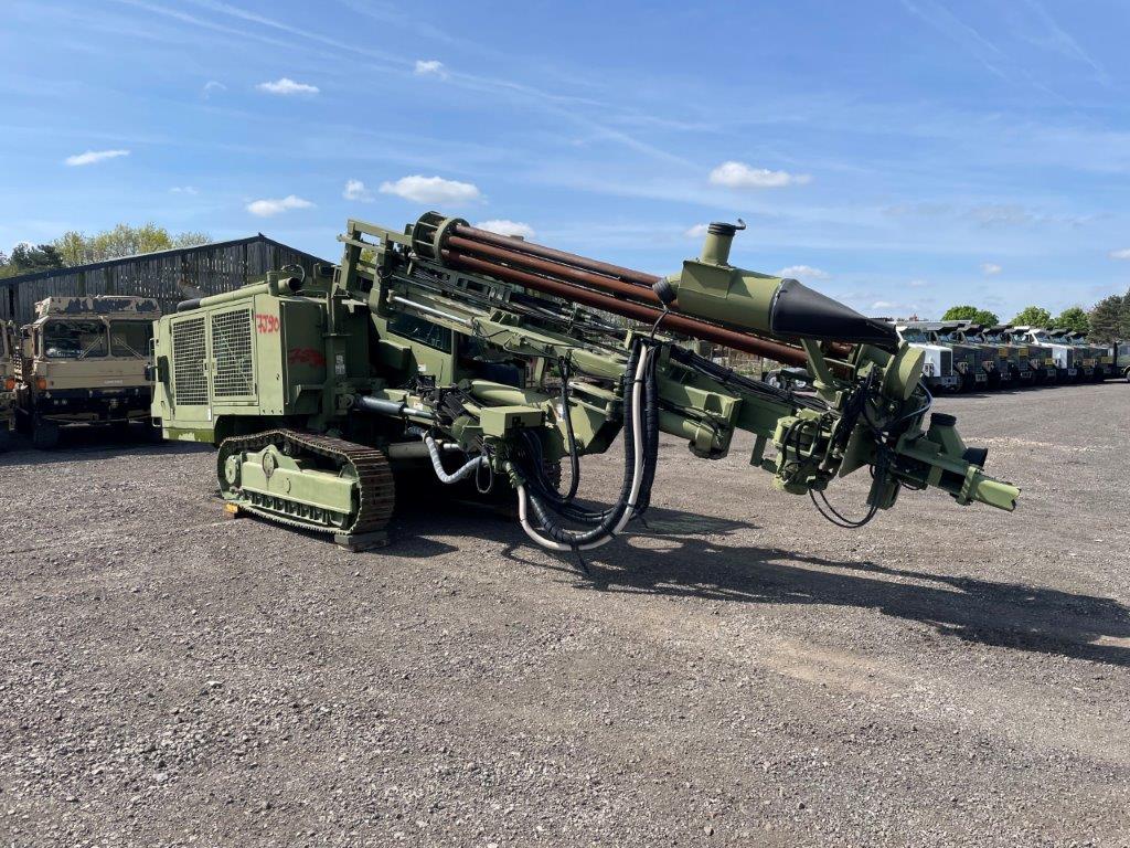 Ingersoll Rand ECM 760 drill rig - Govsales of mod surplus ex army trucks, ex army land rovers and other military vehicles for sale