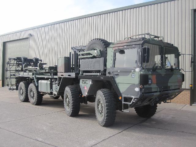 Man KAT A1 8x8 matt dispenser / Chassis Cab 2.5m Wide - Govsales of mod surplus ex army trucks, ex army land rovers and other military vehicles for sale