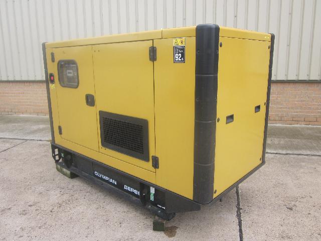 Caterpillar Olympian 88 KVA generator (Unused) - Govsales of mod surplus ex army trucks, ex army land rovers and other military vehicles for sale
