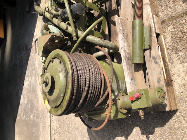 Sepson 18-07 HY hydraulic side mounted Winch - Govsales of mod surplus ex army trucks, ex army land rovers and other military vehicles for sale