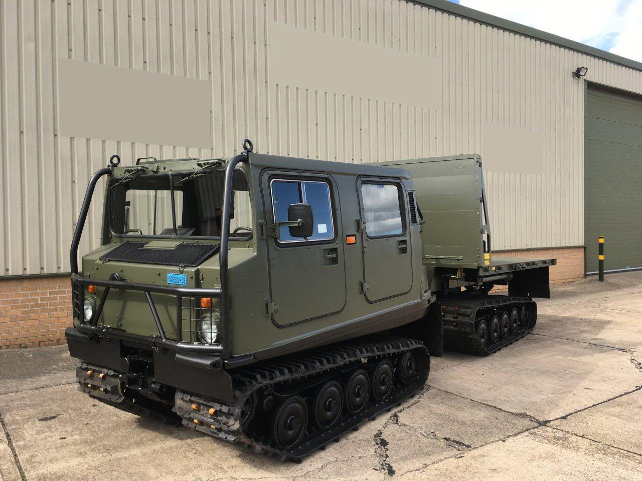 Hagglunds Bv206 Load Carrier with Crane - Govsales of mod surplus ex army trucks, ex army land rovers and other military vehicles for sale