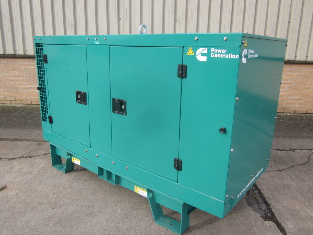 Unused Cummins 13.2 kva generator - Govsales of mod surplus ex army trucks, ex army land rovers and other military vehicles for sale