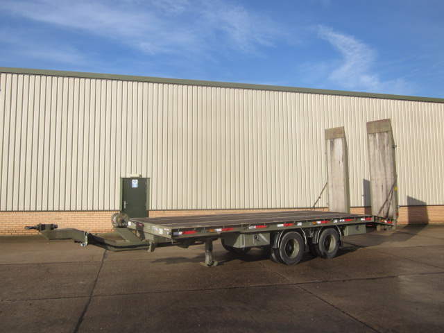 King drawbar plant trailer - Govsales of mod surplus ex army trucks, ex army land rovers and other military vehicles for sale