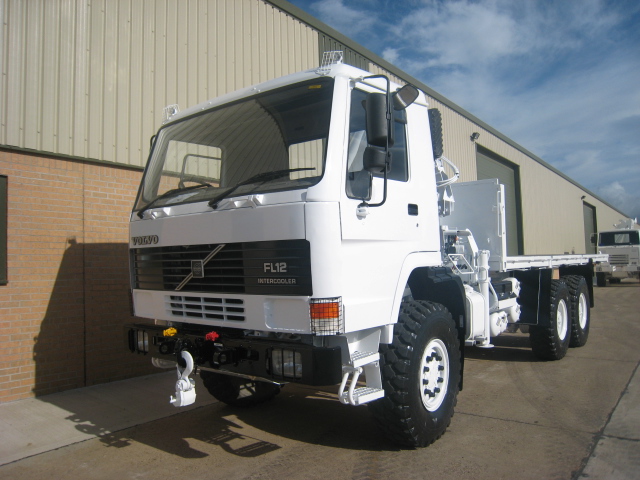 Volvo FL12 6x6 Crane Truck - Govsales of mod surplus ex army trucks, ex army land rovers and other military vehicles for sale