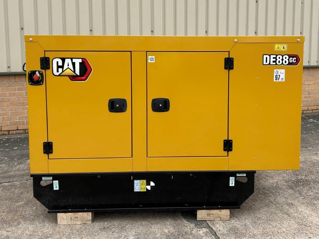 New Unused Caterpillar DE88 GC 88 KVA Generator - Govsales of mod surplus ex army trucks, ex army land rovers and other military vehicles for sale