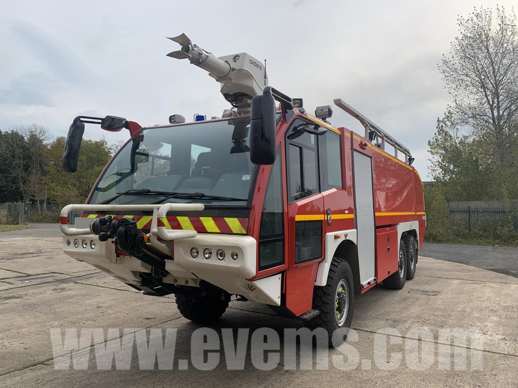 Sides VMA S3X (SENTINAL) 6x6 Airport Crash Tender / Fire Appliance - Govsales of mod surplus ex army trucks, ex army land rovers and other military vehicles for sale