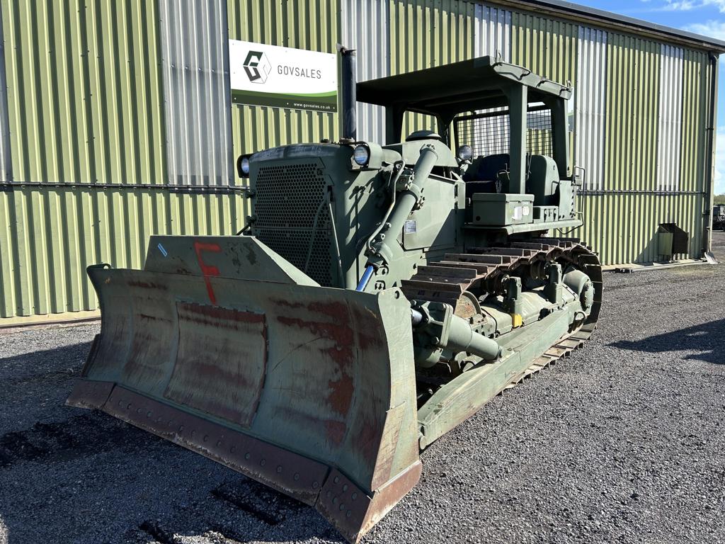 Caterpillar D7F Dozer with Winch  - Govsales of mod surplus ex army trucks, ex army land rovers and other military vehicles for sale