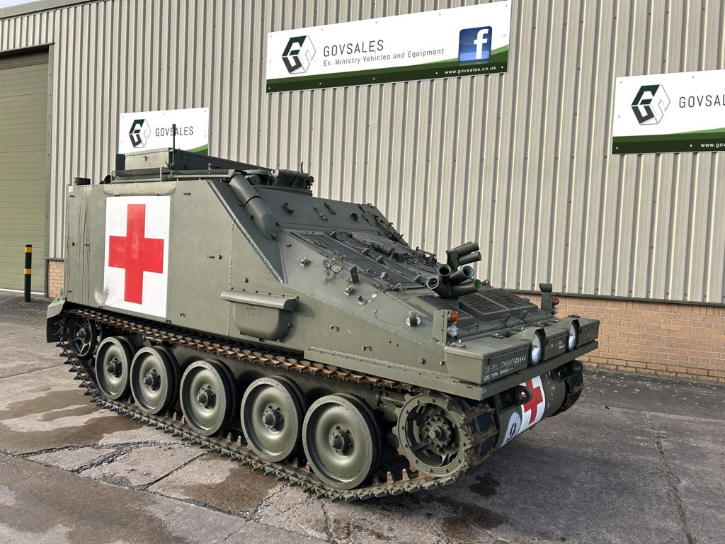 Samaritan FV104 CVRT Armoured Ambulance - Govsales of mod surplus ex army trucks, ex army land rovers and other military vehicles for sale