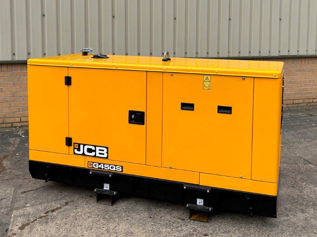 New Unused JCB G45QS Generator - Govsales of mod surplus ex army trucks, ex army land rovers and other military vehicles for sale
