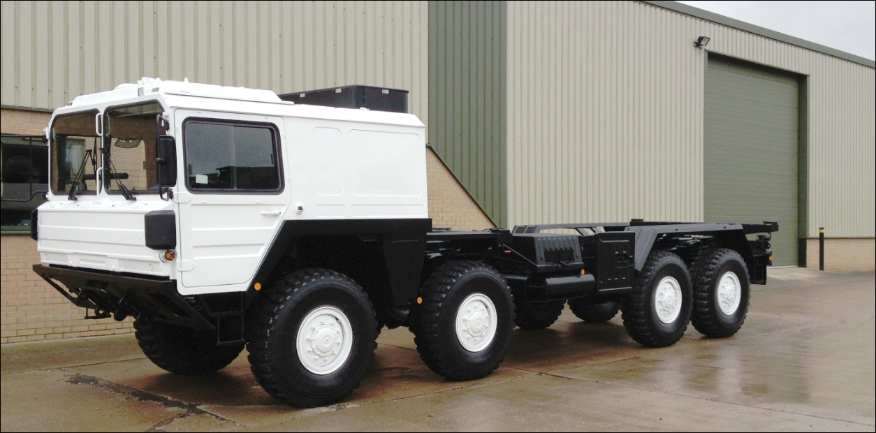 MAN Kat A1 15t 8x8 with Twistlocks - Govsales of mod surplus ex army trucks, ex army land rovers and other military vehicles for sale