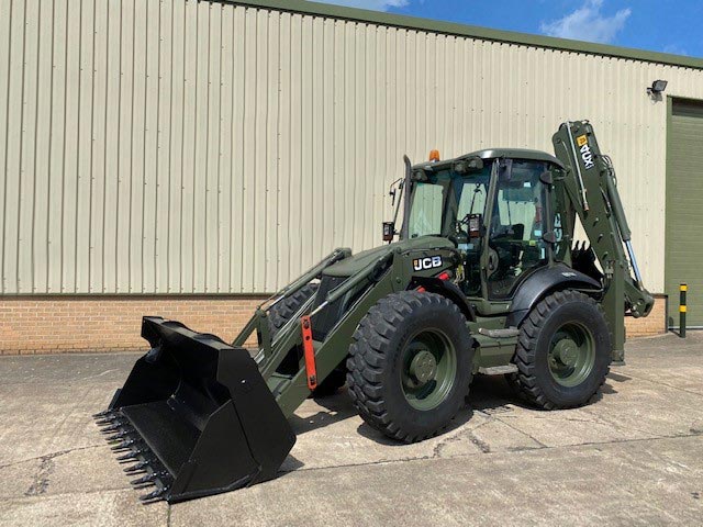 JCB 4CX Sitemaster Backhoe Loader - Govsales of mod surplus ex army trucks, ex army land rovers and other military vehicles for sale