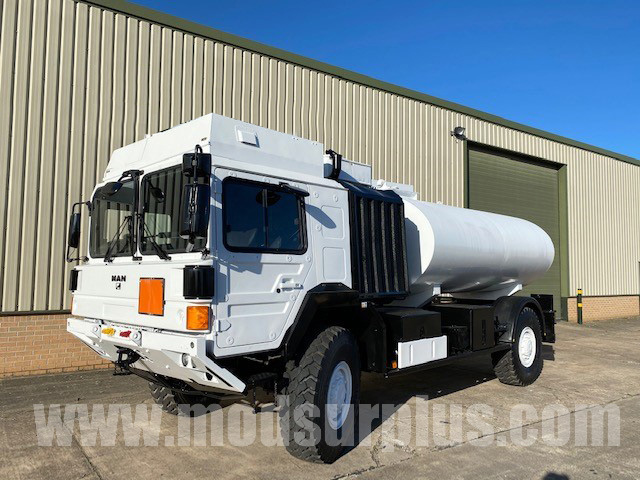 MAN HX60 18.330 4x4 Tanker Truck - Govsales of mod surplus ex army trucks, ex army land rovers and other military vehicles for sale