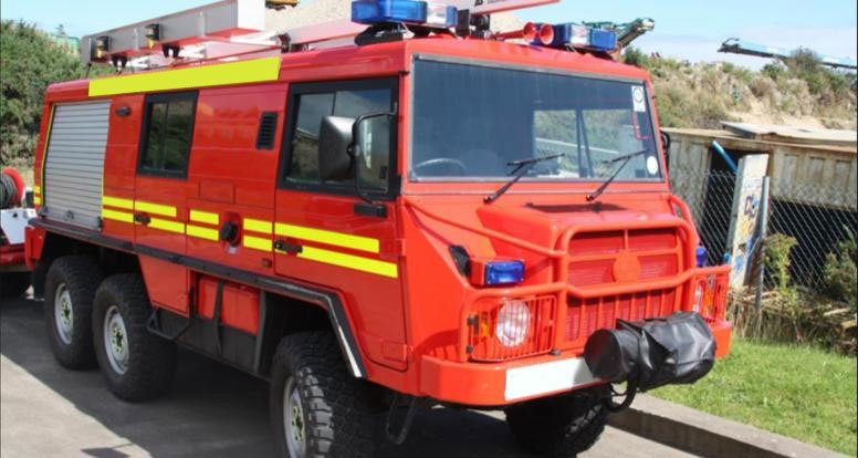 Pinzgauer 718 6x6 Fire Engine - Govsales of mod surplus ex army trucks, ex army land rovers and other military vehicles for sale