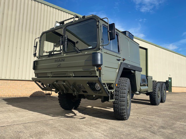 MAN KAT A1 6x6 LHD Chassis Cab Trucks - Govsales of mod surplus ex army trucks, ex army land rovers and other military vehicles for sale