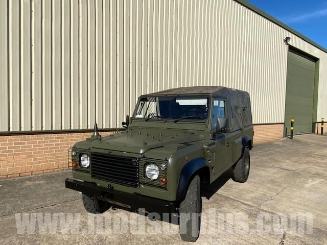Land Rover Defender 110 Wolf  RHD Soft Top (Remus) - Govsales of mod surplus ex army trucks, ex army land rovers and other military vehicles for sale