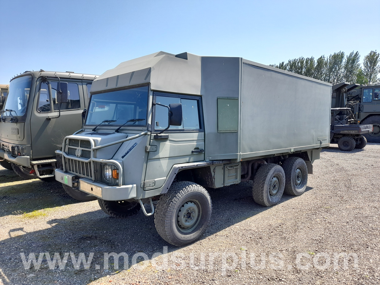 Pinzgauer 718 6x6 Comms Truck - Govsales of mod surplus ex army trucks, ex army land rovers and other military vehicles for sale