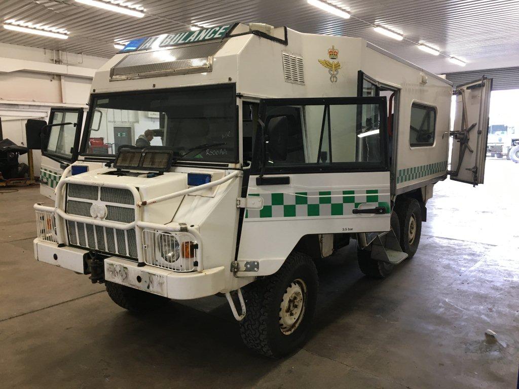 Pinzgauer 718 6x6 Ambulance - Govsales of mod surplus ex army trucks, ex army land rovers and other military vehicles for sale