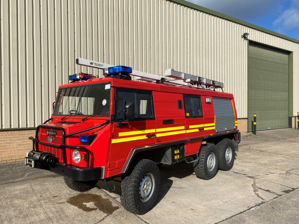 Pinzgauer 718 6x6 Fire Engine - Govsales of mod surplus ex army trucks, ex army land rovers and other military vehicles for sale
